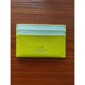 Coach Card Holder Wallet